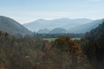 panorama vallée de Kruth en Alsace