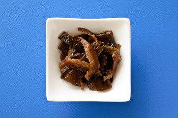 ワカメと椎茸の佃煮