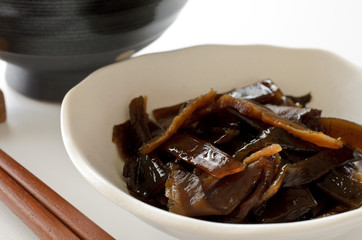 ワカメと椎茸の佃煮