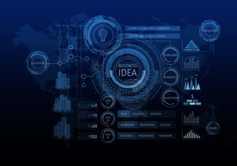Innovative networking interface . Mixed media