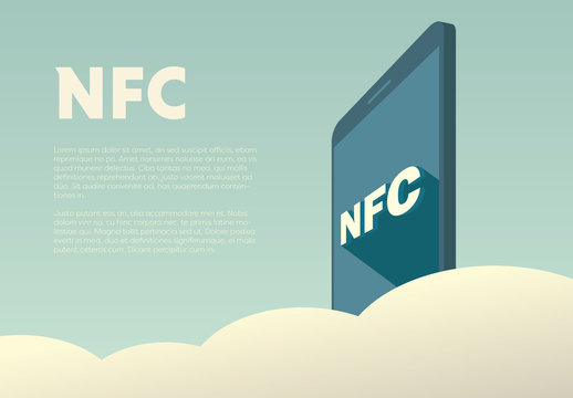 NFC Technology Illustration