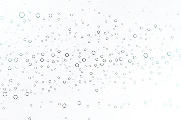 Water drop on glass background.