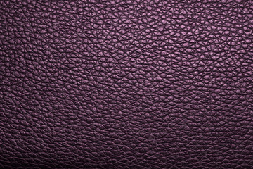 Purple leather texture or leather background for design with copy space for text or image.