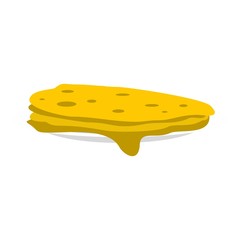 Pancakes icon. Flat illustration of pancakes vector icon for web