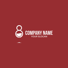 8 eight wine logo company