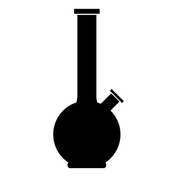 Bong for smoking marijuana icon. Simple illustration of bong for smoking marijuana vector icon for web