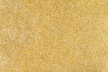Golden sparkling background from small sequins.