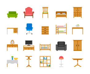 Home and office furniture interiors