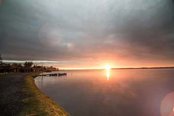 Naklejka premium WSCHÓD SŁOŃCA