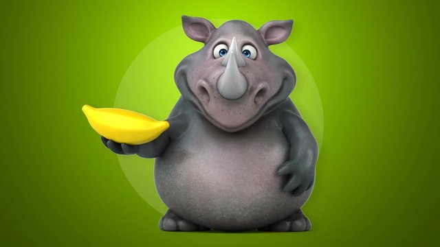 Fun rhino - 3D Animation