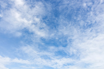Blue sky with clouds