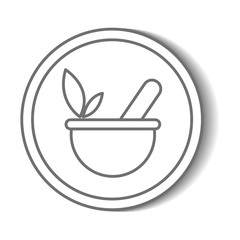 natural spa center icons vector illustration design