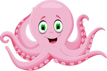 cute octopus cartoon