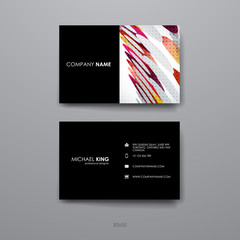 Set of brochure, poster design templates in abstract background style