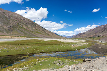 Naklejka na ściany i meble View of Zanskar Valley