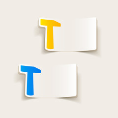 realistic design element: hammer