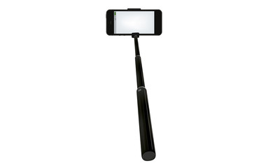 Selfie stick vector graphic