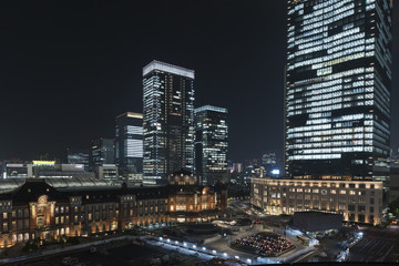 Fototapeta na wymiar 東京風景　東京駅