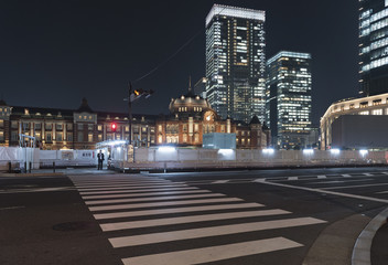 Fototapeta premium 東京風景 東京駅