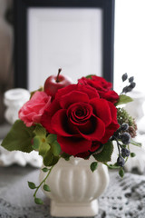 フラワーアレンジメント　