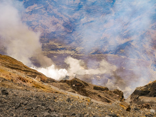 熊本県 阿蘇山 中岳火口