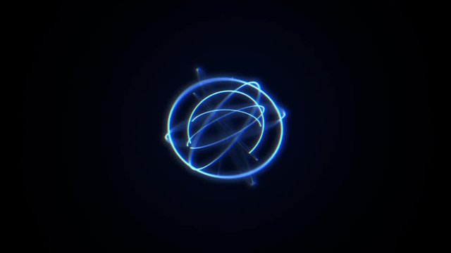 HUD Digital Interface Display Sphere Nucleus 