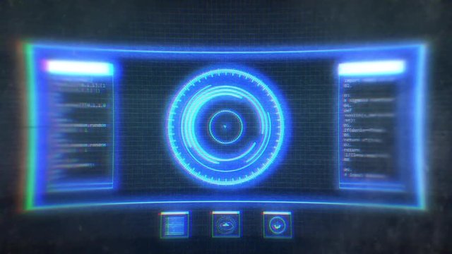 HUD Digital Interface Display Screens