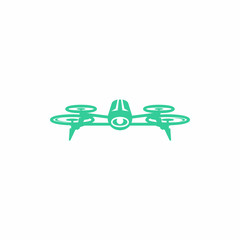Drone - Vector Logo Icon