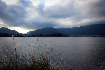 Splendid views of Lake Kawaguchi, Japan