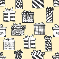 Christmas seamless pattern