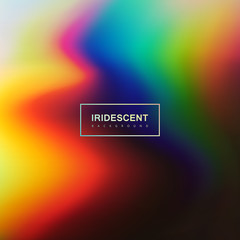 Fluid iridescent multicolored background.