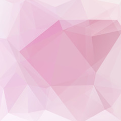 Abstract geometric style pink background. Vector illustration