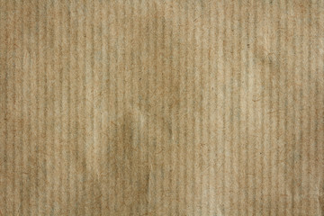 Fototapeta premium texture of brown wrapping paper stripes