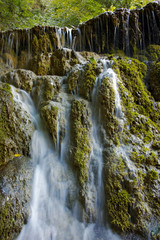 Obraz premium Amazing view of Krushuna Waterfalls, near the city of Lovech, Bulgaria