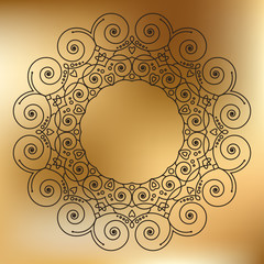 Круговые узоры