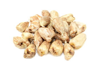 Pile of freesia bulbs