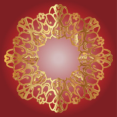 Abstract Ornate Element for Design