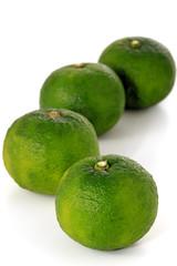 Yuzu: Citrus junos is a kind of Japanese citrus