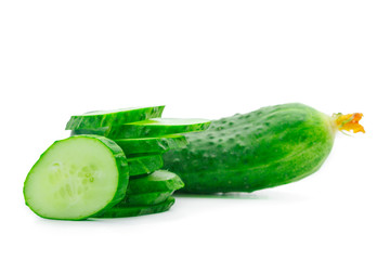 cucumber isolated