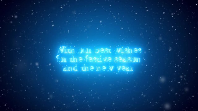 Animierte E-Card zu Weihnachten mit internationalen Gl&uuml;ckw&uuml;nschen