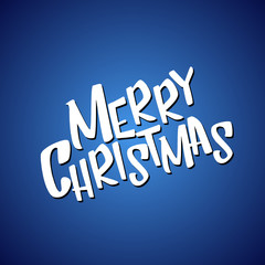 Merry Christmas inscription