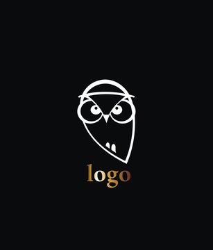 Business corporate owl logo design vector