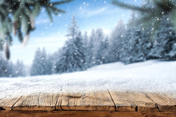 winter background space 