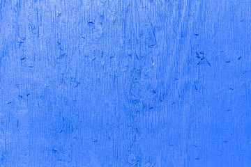 Naklejka premium sky blue painted wooden plank surface