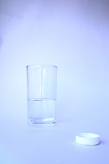 Half a glass of water 