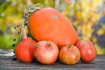 autumn fruits