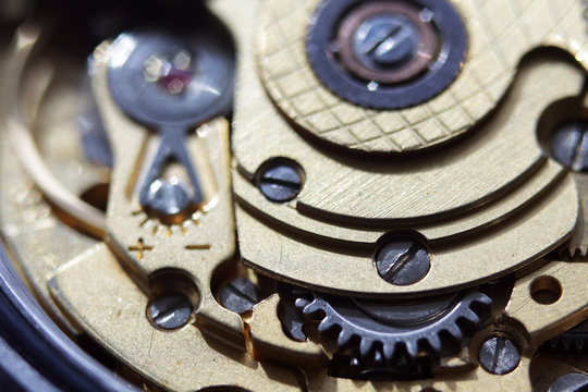 Close Up Of Automatic Watch