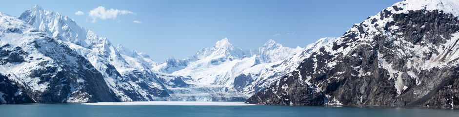 Fototapeta na wymiar Glacier Bay Panorama