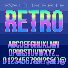 Retro Acid Font