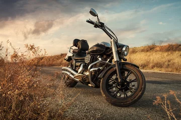 Selbstklebende Fototapeten Motorrad © Sondem